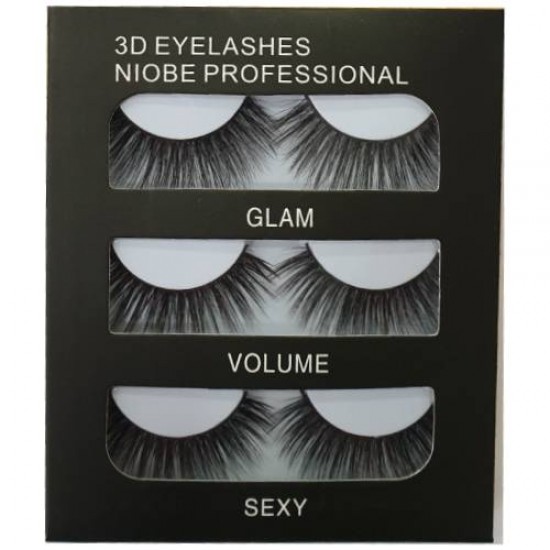 3D Professional strip eyelashes 551  False eyelashes